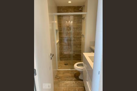 banheiro de apartamento para alugar com 1 quarto, 41m² em Brooklin Paulista, São Paulo