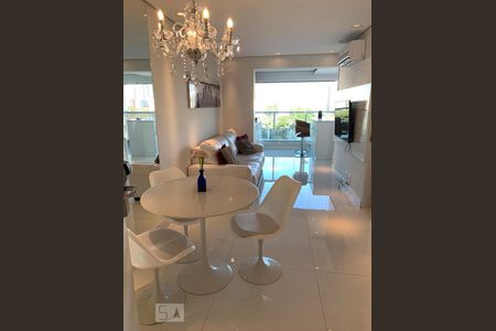 sala de apartamento para alugar com 1 quarto, 41m² em Brooklin Paulista, São Paulo