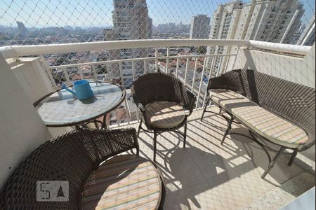 Varanda da Sala de apartamento para alugar com 2 quartos, 63m² em Ipiranga, São Paulo