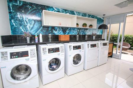 Área comum -  Lavanderia de kitnet/studio para alugar com 1 quarto, 42m² em Pinheiros, São Paulo