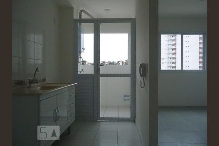 Cozinha e Área de Serviço de apartamento à venda com 1 quarto, 35m² em Quinta da Paineira, São Paulo