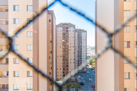 Vista da Varanda da Sala de apartamento à venda com 3 quartos, 69m² em Vila Camilópolis, Santo André