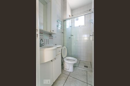 Banheiro de apartamento para alugar com 2 quartos, 50m² em Santa Cruz, Belo Horizonte