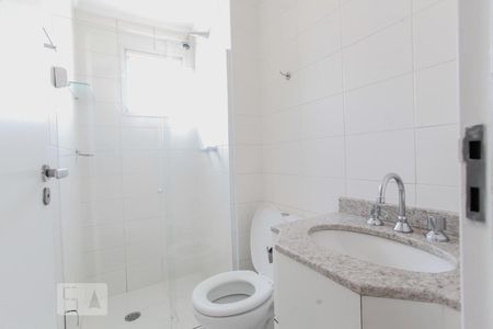 Banheiro da Suíte 1 de apartamento à venda com 2 quartos, 62m² em Vila Monte Alegre, São Paulo
