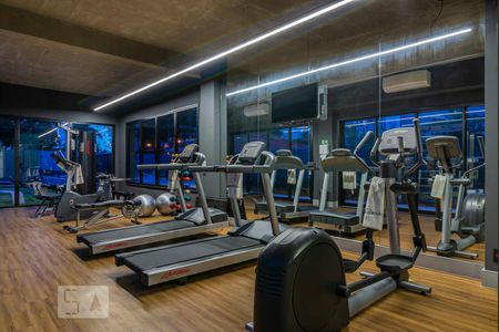 Apartamento à venda com 26m², 1 quarto e sem vagaÁrea comum - Academia