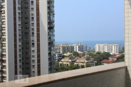 Vista da Varanda de kitnet/studio para alugar com 1 quarto, 20m² em Barra da Tijuca, Rio de Janeiro