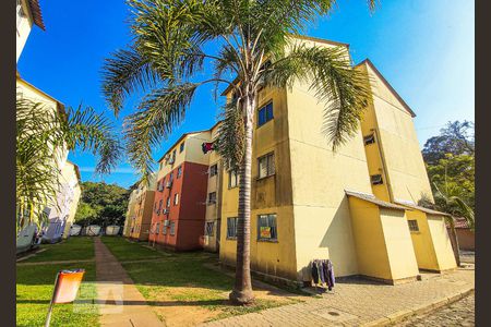 Fachada do bloco de apartamento à venda com 2 quartos, 45m² em São João Batista, São Leopoldo