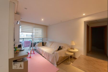 Sala de apartamento para alugar com 2 quartos, 79m² em Abraão, Florianópolis