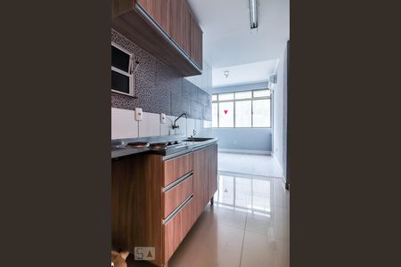 Studio à venda com 17m², 1 quarto e sem vagaCozinha