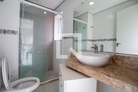 Banheiro de apartamento para alugar com 1 quarto, 35m² em Santo Amaro, São Paulo