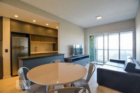 Apartamento para alugar com 50m², 1 quarto e 1 vaga Apartamento para alugar com 50m², 1 quarto e 1 vagaSala