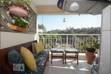 Varanda de apartamento à venda com 3 quartos, 80m² em Pechincha, Rio de Janeiro