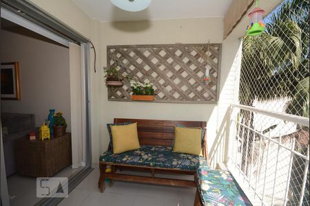 Varanda de apartamento à venda com 3 quartos, 80m² em Pechincha, Rio de Janeiro