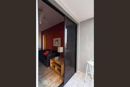 varanda de apartamento para alugar com 1 quarto, 45m² em Chácara Inglesa, São Paulo
