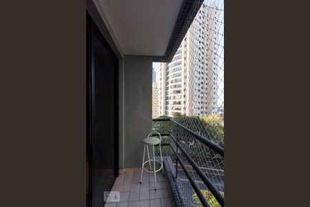 varanda de apartamento para alugar com 1 quarto, 45m² em Chácara Inglesa, São Paulo