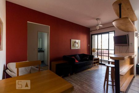 Sala de apartamento para alugar com 1 quarto, 45m² em Chácara Inglesa, São Paulo