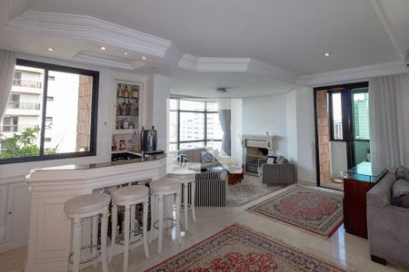 Sala de Estar e bar de apartamento para alugar com 4 quartos, 200m² em Planalto Paulista, São Paulo