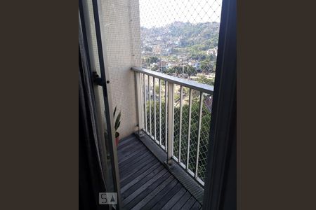Varanda de apartamento à venda com 1 quarto, 60m² em Maracanã, Rio de Janeiro
