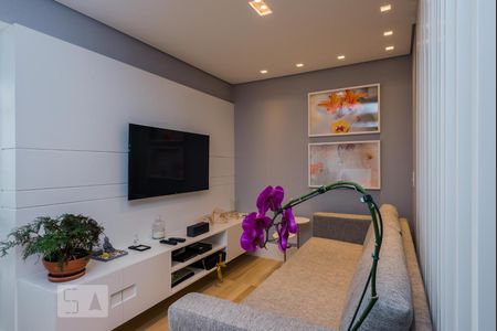 Sala de apartamento à venda com 2 quartos, 76m² em Vila Anastácio, São Paulo