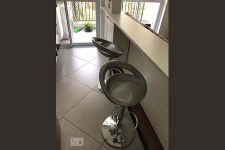 cozinha de kitnet/studio para alugar com 1 quarto, 38m² em Vila Andrade, São Paulo