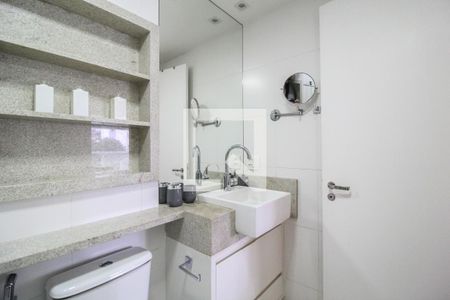 Studio para alugar com 42m², 1 quarto e 1 vaga Studio para alugar com 42m², 1 quarto e 1 vagaBanheiro