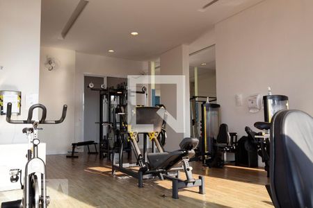 Studio para alugar com 42m², 1 quarto e 1 vaga Studio para alugar com 42m², 1 quarto e 1 vagaAcademia