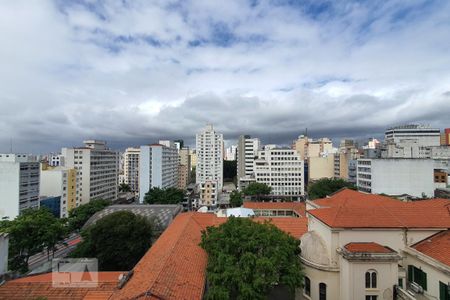 Vista do terraço de kitnet/studio para alugar com 1 quarto, 28m² em Liberdade, São Paulo