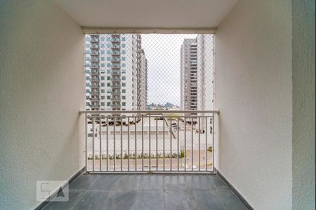 Varanda da Sala de apartamento para alugar com 2 quartos, 63m² em Campestre, Santo André
