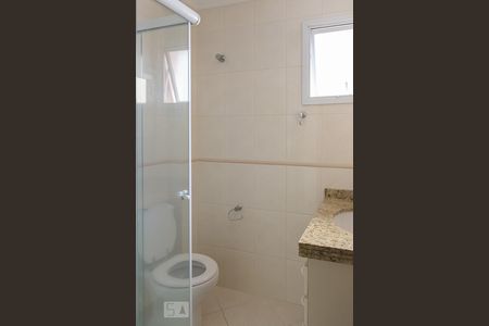 Banheiro Social de apartamento à venda com 3 quartos, 97m² em Santa Maria, São Caetano do Sul