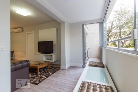 Varanda da Sala de apartamento para alugar com 1 quarto, 56m² em Petrópolis, Porto Alegre