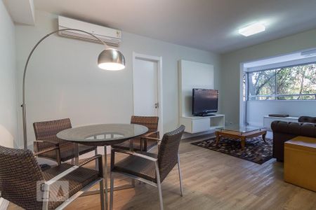 Sala de apartamento para alugar com 1 quarto, 56m² em Petrópolis, Porto Alegre