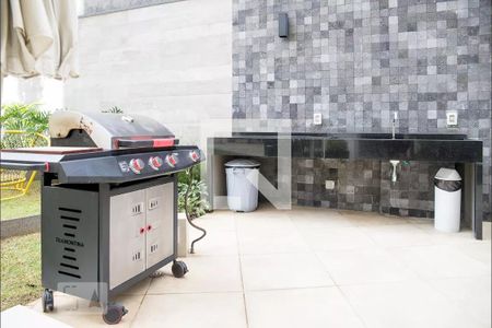 Área comum - Churrasqueira de kitnet/studio à venda com 1 quarto, 37m² em Bela Vista, São Paulo
