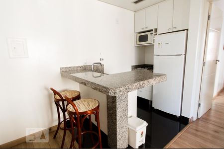 Cozinha de apartamento à venda com 1 quarto, 41m² em Morro dos Ingleses, São Paulo
