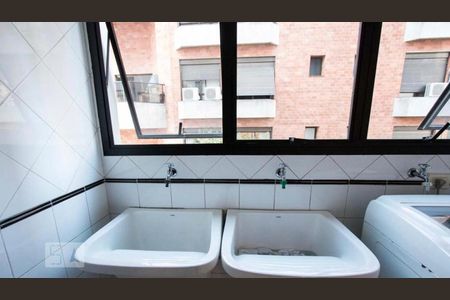 area de serviço de apartamento à venda com 4 quartos, 258m² em Real Parque, São Paulo