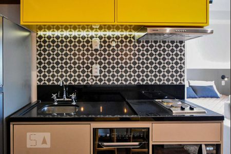 Studio para alugar com 42m², 1 quarto e 1 vaga Studio para alugar com 42m², 1 quarto e 1 vagaCozinha