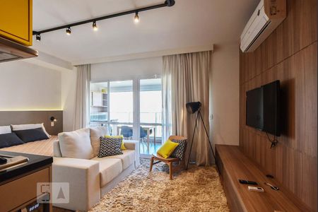 Studio para alugar com 42m², 1 quarto e 1 vaga Studio para alugar com 42m², 1 quarto e 1 vagaSala de Estar