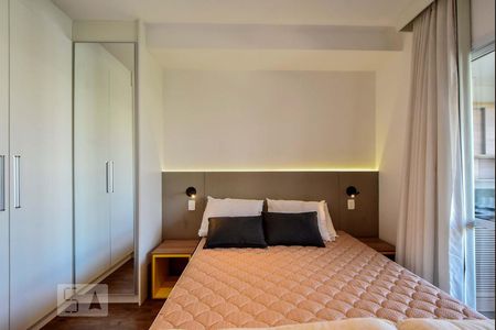 Studio para alugar com 42m², 1 quarto e 1 vaga Studio para alugar com 42m², 1 quarto e 1 vagaDormitório