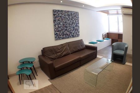 Sala de apartamento para alugar com 3 quartos, 107m² em Flamengo, Rio de Janeiro