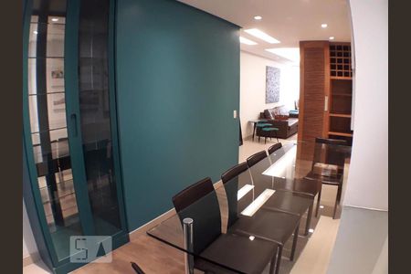 Sala de jantar de apartamento para alugar com 3 quartos, 107m² em Flamengo, Rio de Janeiro