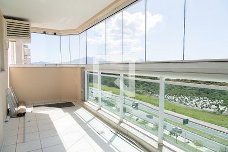 Varanda  de apartamento para alugar com 3 quartos, 89m² em Recreio dos Bandeirantes, Rio de Janeiro