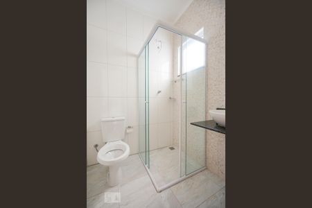 Banheiro de apartamento para alugar com 1 quarto, 35m² em Chácara Mafalda, São Paulo