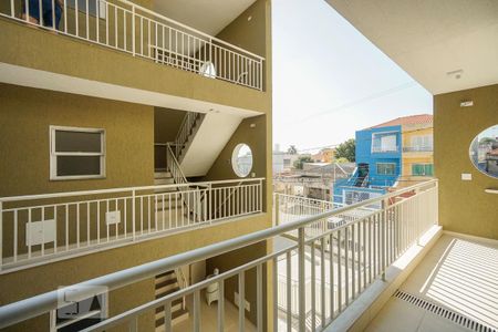 Vista sala de apartamento para alugar com 1 quarto, 35m² em Chácara Mafalda, São Paulo