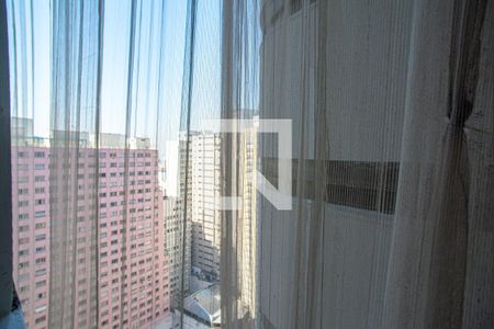 Vista da Sala/Quarto de kitnet/studio para alugar com 1 quarto, 38m² em República, São Paulo