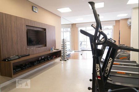 Studio para alugar com 34m², 1 quarto e 1 vaga Studio para alugar com 34m², 1 quarto e 1 vagaÁrea comum - Academia