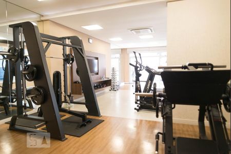 Studio para alugar com 34m², 1 quarto e 1 vaga Studio para alugar com 34m², 1 quarto e 1 vagaÁrea comum - Academia