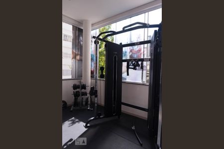 Studio para alugar com 34m², 1 quarto e 1 vaga Studio para alugar com 34m², 1 quarto e 1 vagaÁrea comum - Academia
