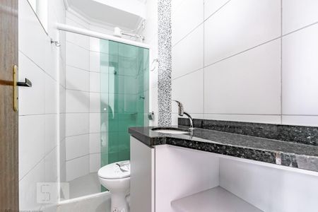 Banheiro térreo de casa de condomínio para alugar com 3 quartos, 100m² em Santa Felicidade, Curitiba