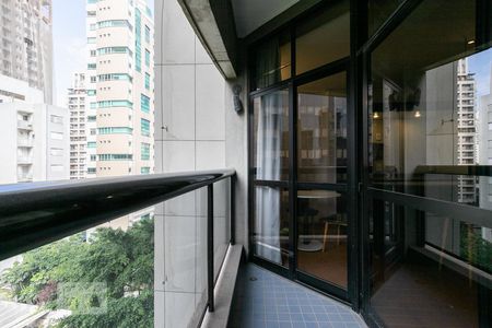 Varanda de kitnet/studio para alugar com 1 quarto, 46m² em Jardim Europa, São Paulo