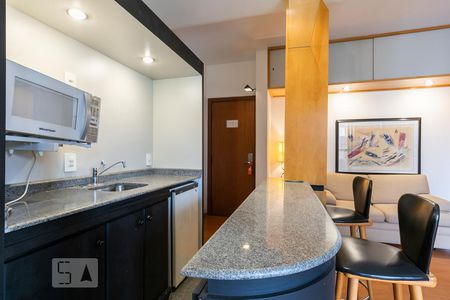 Studio à venda com 46m², 1 quarto e 1 vagaCozinha