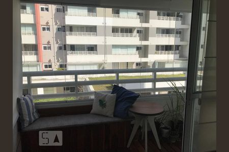 Varanda Sala de apartamento para alugar com 1 quarto, 43m² em Vila Anglo Brasileira, São Paulo
